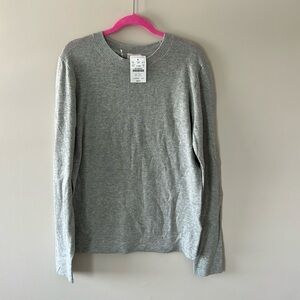 Crewcut Girls Sweater, Gray, Size 12-14